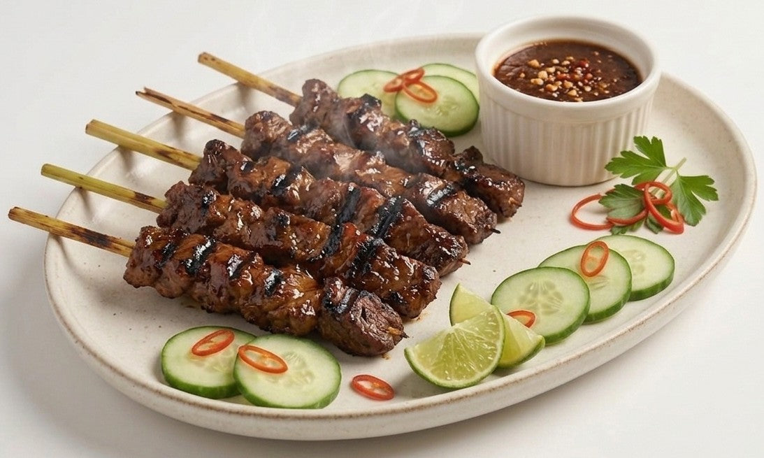 Beef Satay Skewers  (180 Gms)