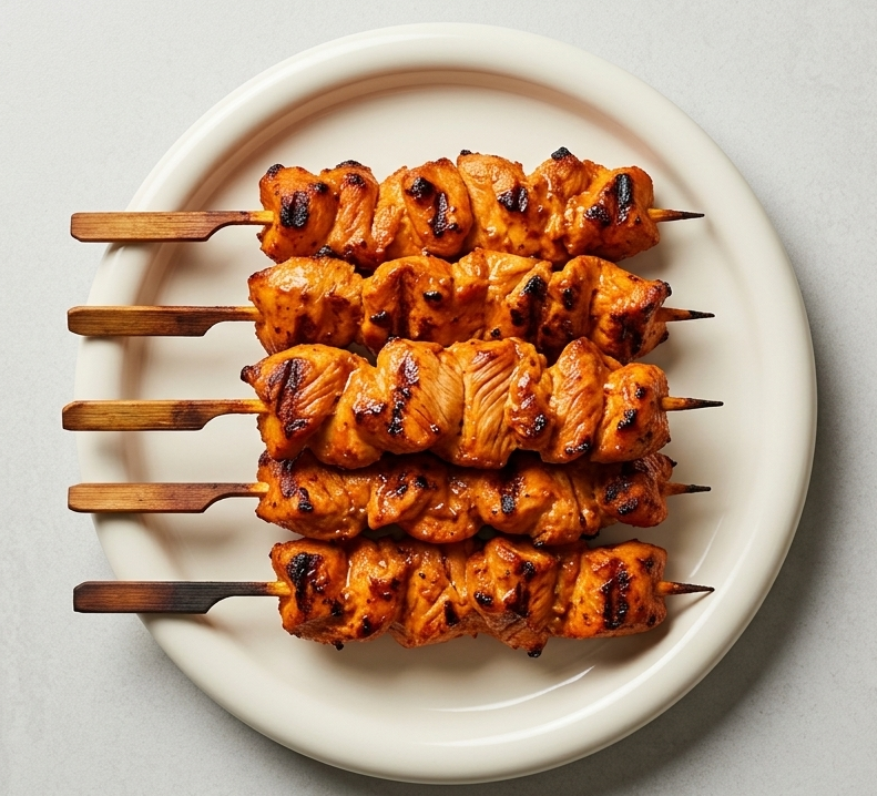 Chicken Tikka Skewers  (180 Gms)